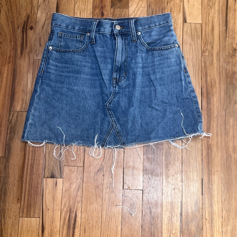 Denim Blue Skirt